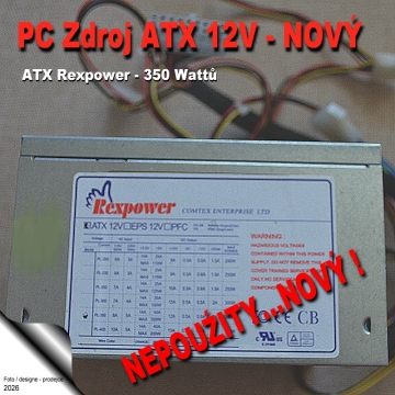 Pc ATX zdroj RexPower- 350...