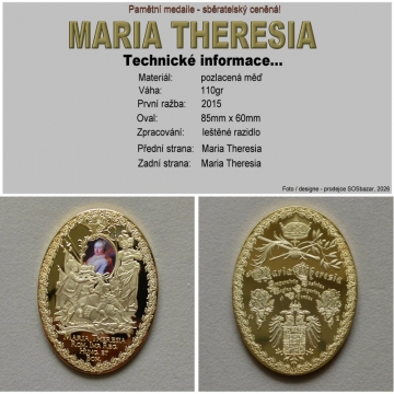 Medaile “Maria Theresia...