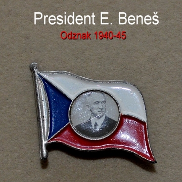Vlajkový odznak PRESIDENTA...